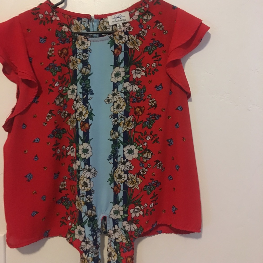 Twine & String blouse - orange